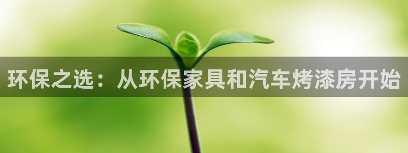 意昂5(KGAME)官网娱乐：环保之选：从环保家具和汽车烤漆